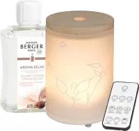 Lampe Berger Maison Paris - Geurverstuiver - Geurverpreider - Mist Diffuser Aroma Relax - Aroma Vernevelaar - Met Afstandsbediening