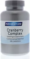 Nova Vitae - Cranberry D-mannose Complex - 180 tabletten