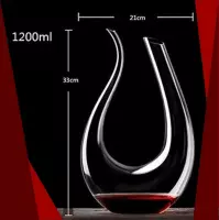 Glazen Decanteer Karaf 1.5L - Elegante Wijn en Drank Accessoires - CPKG