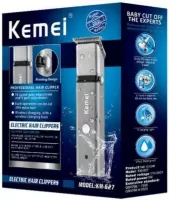 Kemei WATERDICHT  Tondeuse – Draadloos – Oplaadbaar – Trimmer – Haartrimmer – Tondeuse mannen – Scheerapparaat mannen – Hair clipper – Hair trimmer – Baardtrimmer – Haartrimmer man