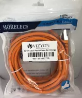 Vizyon- Cat7 e SFTP-kabel - RJ45 - 5 m - patch kabels -Oranje