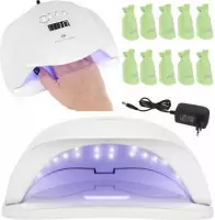 UV Nagellamp DUALLED + 10 Gratis Nagelclips. Een prachtige LED nagellamp van 48W. Buiten een modieus design, hardt deze lamp nagels uit tijdens manicure- en pedicurebehandelingen. Geschikt vo