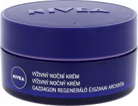 Nivea - Nourishing Regenerating Night Cream for Dry and Sensitive Skin 50 ml Aqua Effect - 50ml