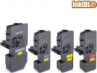 Kyocera 5240 / TK-5240 XL Multipack compatible Toner cartridges - Geschikt voor Kyocera Ecosys M5526CDW, M5526CDN, P5026CDN, P5026CDW - InktDL - Toners - CMYK