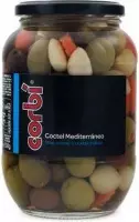 Assortment of Olives and other Pickles Corbí Mediterrane (850 ml)