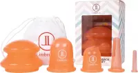 LimberLux anti cellulite cups - inclusief draagzakje en skincare samples - Cupping set massage - Cupping cups voor lichaam en gezicht - Anti cellulitis massage apparaat