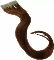 Balmain New Color Flash Highlights 40cm Extensions styling echt haar - Dark Red + Warm Caramel