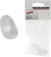 Fackelmann Basic Theedoek Haken 4 cm Wit 2 Stuks