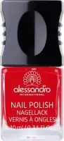 alessandro 907 Ruby Red nagellak 10 ml Rood Glans