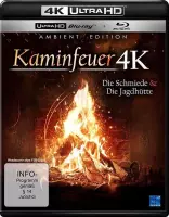 Kaminfeuer 4K - Die Schmiede & die Jagdhütte/2 Blu-ray