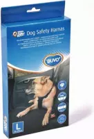 Duvo+ Honden harnas voor auto - Zwart - 70 x 95cm