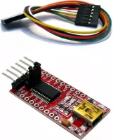 FT232RL FTDI | USB TTL Seriele Adapter voor Arduino + aansluitsnoer