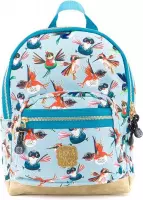 Pick & Pack Birds Backpack S / Dusty blue