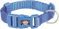 Trixie halsband hond premium royal blauw (25-40X1,5 CM)