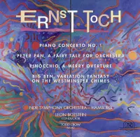 NDR-Hamburg Symphony Orchestra, Leon Botstein - Toch: Piano Concerto No.1 | Pinocchio | Big Ben | Peter Pan (CD)