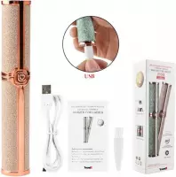 Wenkbrauw Epilator - Make Pijnloos - Trimmer Pen - Draagbare Scheerapparaat - Scheermes - Vrouwen Haar Remover - Gezicht Razor - Depilator - Body Ontharing - Goud