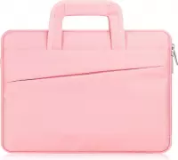 Shop4 - MacBook Air 13-inch (2020) Hoes met Handvaten - Business Roze