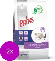Prins Vitalcare Gewichtsverlies/Diabeet - Kattenvoer - 2 x 1.5 kg