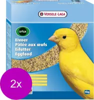 Versele-Laga Orlux Eivoer Droog Kanarie - Vogelvoer - 2 x 5 kg Geel