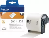 DK-11202 Die-Cut label: 100X62mm - Transportlabel - white (300 labels/roll)