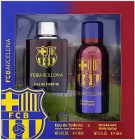 FC Barcelona Gift Set EDT 100 ml and deospray FC Barcelona 150 ml