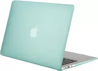 Macbook Hoes Case - Hard Cover voor Macbook Air 13 inch (modellen t/m 2017) A1369/A1466 - Laptop Cover - Matte Groen