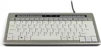 Bakker Elkhuizen S-board 840 - Toetsenbord - USB - Frans - wit, grijs