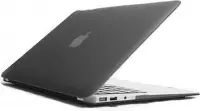 Macbook case van By Qubix - Grijs - Air 13 inch - Geschikt voor de macbook Air 13 inch (A1369 / A1466) - Hoge kwaliteit hard cover!