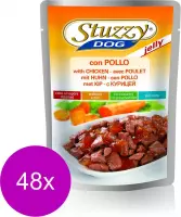 Stuzzy Pouch Adult 100 g - Hondenvoer - 48 x Kip