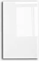 Infrarood stralingspaneel wit glas 580 Watt 60x100cm, verlijmde voorplaat en achterplaat, Schloss