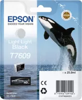 Epson T7609XL - Inktcartridge / Licht Zwart / Hoge Capaciteit