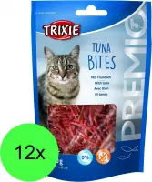 Trixie Premio Hapjes 50 g - Kattensnack - 12 x Tonijn