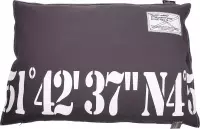 Lex & Max 51-42 - Hondenkussen - Rechthoek - Antraciet - 100x70cm