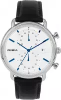 Prisma horloge P.1920 heren multifunctie edelstaal