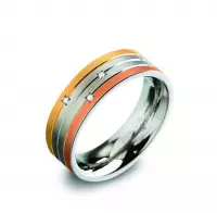 Boccia Titanium 0135.0260 Dames Ring 19.00 mm maat 60