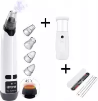 Blackhead Remover Pro set - gezichtsreiniger - acnenaalden - vacuum - gezichtssauna