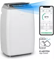 Klarstein Iceblock Prosmart 12 mobiele airco met WiFi - 12.000 BTU / 3,5 kW 340 m³/h - air conditioner portable voor 35 tot 59 m² - mobile airconditioning ventilator - R290 aircool