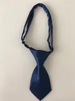 Donkerblauwe honden stropdas - Stropdas voor honden - Kleine hondenstropdas