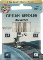 Organ needles 70/10 5 stuks