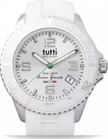 Tutti Milano TMOG001WH- Horloge -  48 mm - Wit - Collectie Oceano Grande