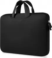 Airbag MacBook 2-in-1 sleeve / tas voor Macbook  Pro 15 inch - Zwart  - Laptoptas - Macbook Tas