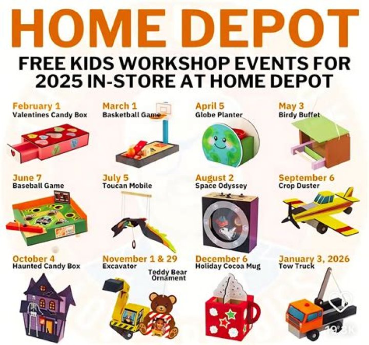 Home Depot Free Kids Workshop: A Fun and Educational Experience for Children