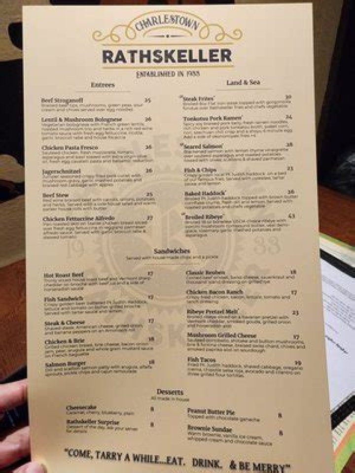 Rathskeller Restaurant: A Culinary Gem in Charlestown, Rhode Island